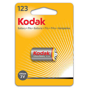 Kodak CR123 [ K123LA ] (6/12/5760)