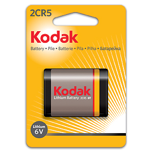 Kodak 2CR5 [KL2CR5-1] (6/12)