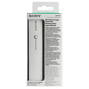 [CP-ELS] Sony USB CHARGER Li-ion version 2000 mAh, White (10)