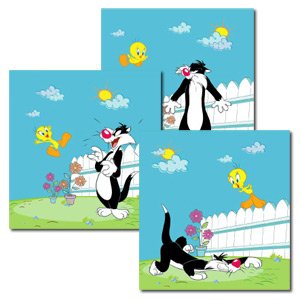 Looney Tunes LT-RB500 10x15 Tweety and Sylvester (6/180)