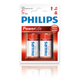 Philips LR14-2BL POWERLIFE [LR14-P2/01B] (24/192/6912)
