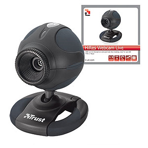 15354 / Trust WB-3320X HiRes Webcam Live black (20/360)