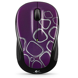 910-002408  Logitech M325 Wireless Mouse Purple Boulder USB (10/700)