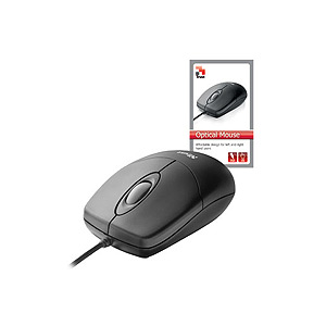 16591  Trust Optical Mouse Black USB (60/1440)