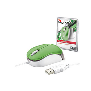 16153  Trust Nanou Micro Mouse - Green (Micro Mouse - Green) USB (40/960)