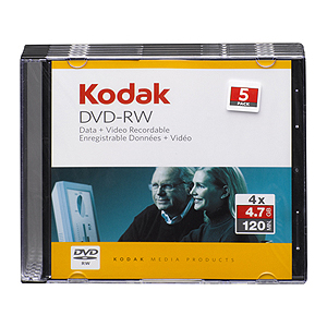 Kodak DVD-RW Slim 4 (5) (5/200/8000)