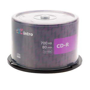 Intro CD-R 700mb 52x Cake (50) (50/600/21600)
