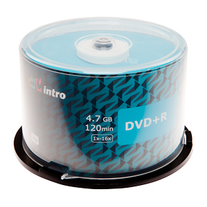 Intro DVD+R 16 Cake (50) (50/600/21600)
