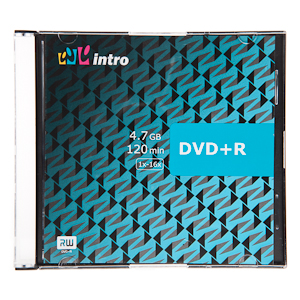 Intro DVD+R 16 Slim (5) (5/200/8400)