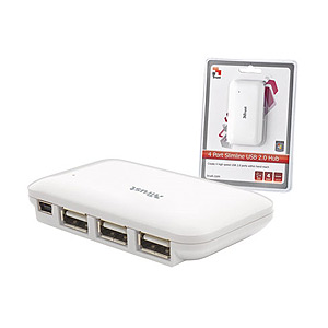 16586 - Trust 4 Port Slimline USB 2.0 Hub USB 2.0 (40/960)