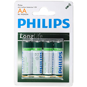 Philips R6-4BL LONG LIFE [R6-P4/01B] (48/864/25920)