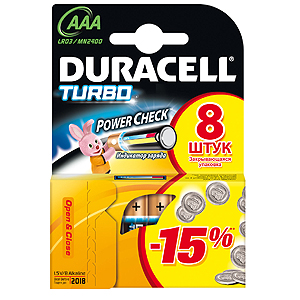 Duracell LR03-8BL TURBO (8/80)