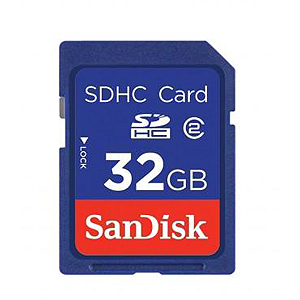 Sandisk SDHC 32 Gb Class 4