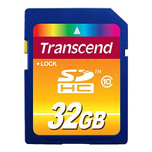 Transcend SDHC 32 Gb Class 10 (25)