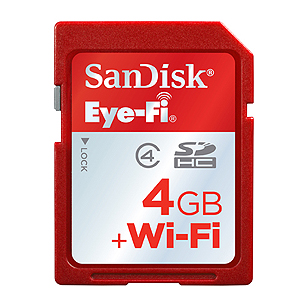 Sandisk SD 04 Gb Class 4 Eye-Fi + Wi-Fi