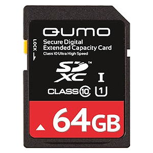 QUMO SDXC 64 Gb Class 10 (10)