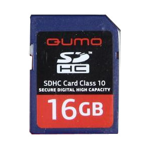 QUMO SDHC 16 Gb Class 10 (10)