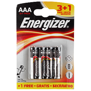 Energizer LR03-3+1BL (4/48/31824)