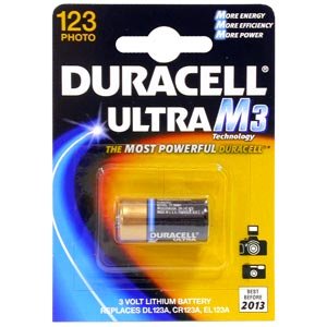 Duracell CR123 ULTRA (10/50/6000)