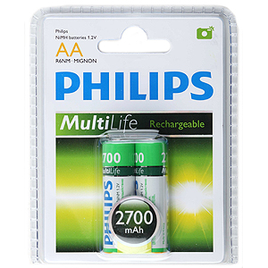 Philips HR6-2BL 2700 mAh [R6B2A270/10] (2/24/10800)