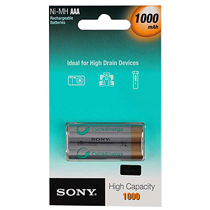 Sony HR03-2BL 1000 mAh (20/120/13440)