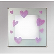 40*40 Frosted Glitter Hearts M7539