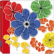 Q4103681M / 200  10*15 Book Type Memo Carnaval Flowers ll (12)