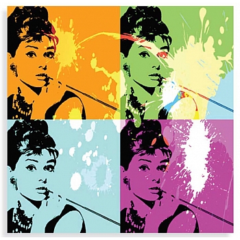 Innova FP02566 Audrey Glass Art 50x50cm  