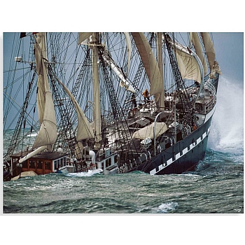 Innova FP04033 Glass Art Belem Tall Ship 60x80cm (3)