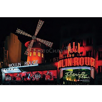 Innova FP03322 Glass Art Moulin Rouge 40x60 (6)