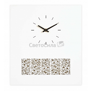 Innova W04939  32*36cm Casa White Clock (3)