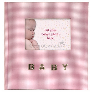 Innova Q9306337 / 100  10*15 Baby Gingham BookBound Memo (PINK) (6) 