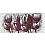 Innova FP02432 AUBERGINE BUDS fully hand painted canvas50x120cm  