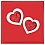 Innova Q4106336M / 200  10*15 Love Hearts GlueBound Memo (12)