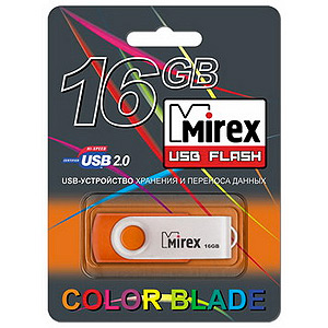 - Mirex 16 Gb SWIVEL RUBBER Orange