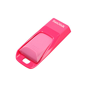 - Sandisk 08 Gb Cruzer Edge Pink (25)