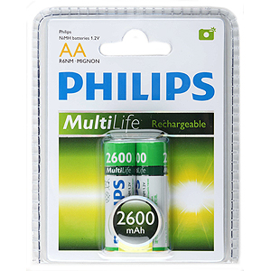 Philips HR6-2BL 2600 mAh [R6B2A260/10] (2/24/10800)