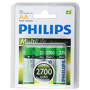 Philips HR6-4BL 2700 mAh [R6B4A270/10] (4/48/13440)