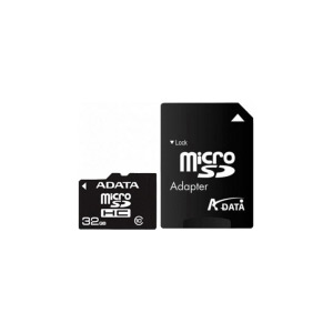 A-Data Micro SDHC 32 Gb Class 10 + adapt.