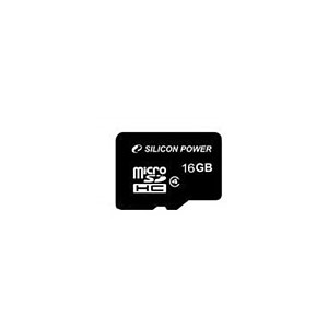 Silicon Power Micro SDHC 16 Gb Class 4  adapt (1)