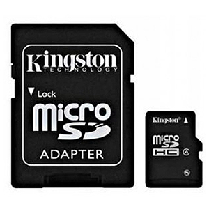 Kingston Micro SDHC 32 Gb Class 4 + adapt (25)