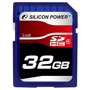 Silicon Power SDHC 32 Gb Class 4 (10)