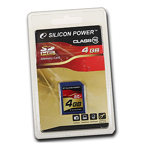 Silicon Power SDHC 04 Gb Class 10 (10)