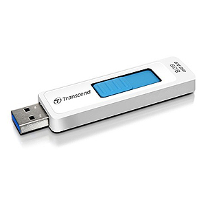 - Transcend 08 Gb JetFlash 770 White USB 3.0 