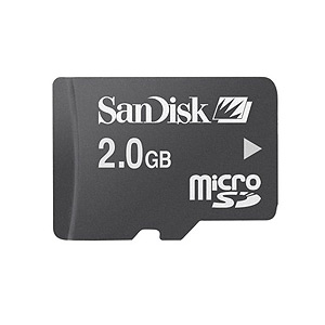 Sandisk Micro SD 02 Gb  adapt (50)