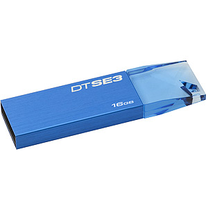 - Kingston 16 Gb DT SE3B Blue