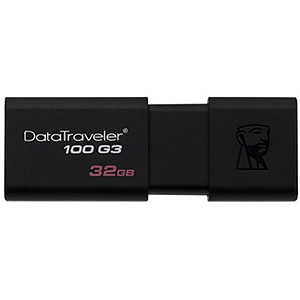 - Kingston 32 Gb DT 100G3 USB 3.0