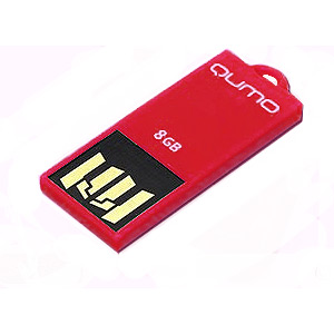 - QUMO 08 Gb Sticker Red