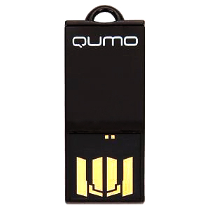 - QUMO 64 Gb Sticker Black