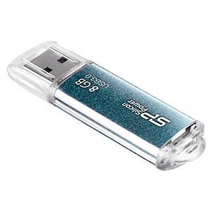 - Silicon Power 08 Gb Marvel M01 Blue USB 3.0
